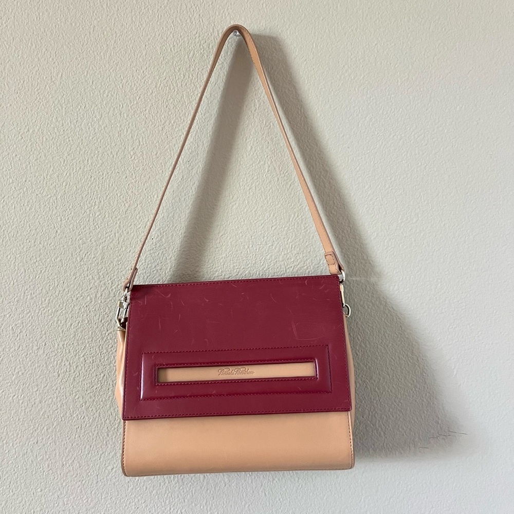 Brooks Brothers Genuine Leather Shoulder Bag